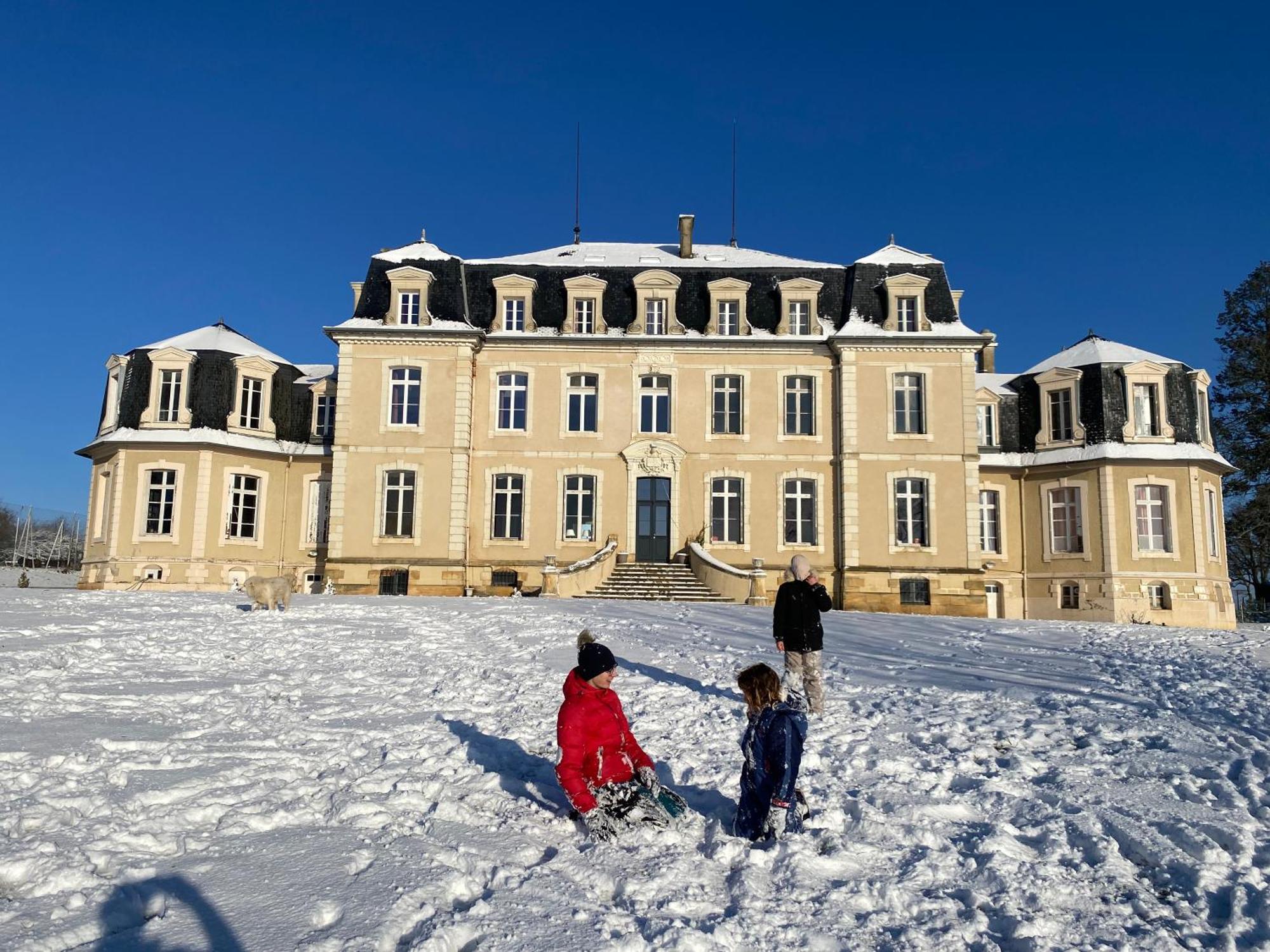 chambre romantique dans le château de la Bouchatte Chazemais Exterior foto